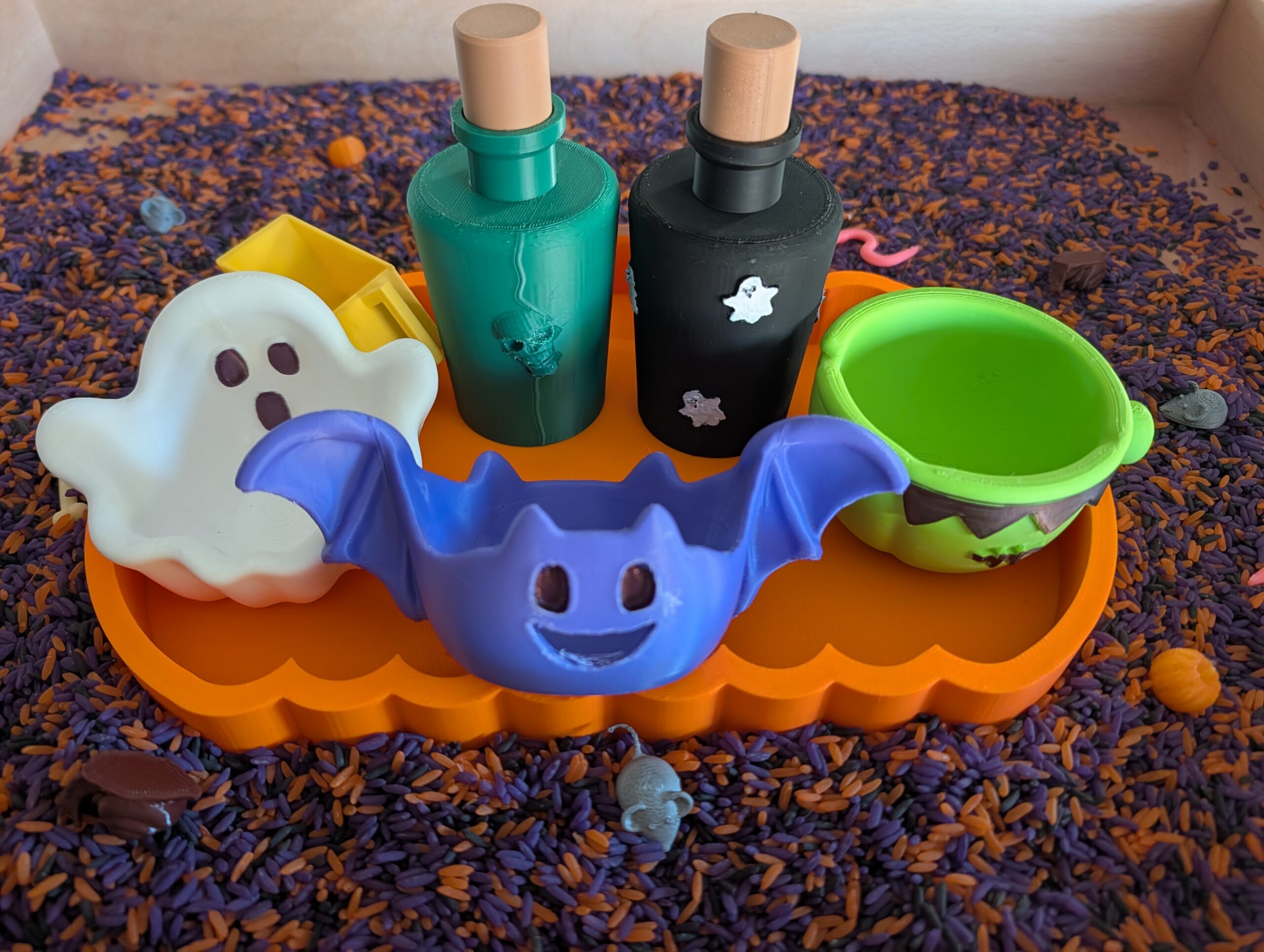 Griezelpotjes