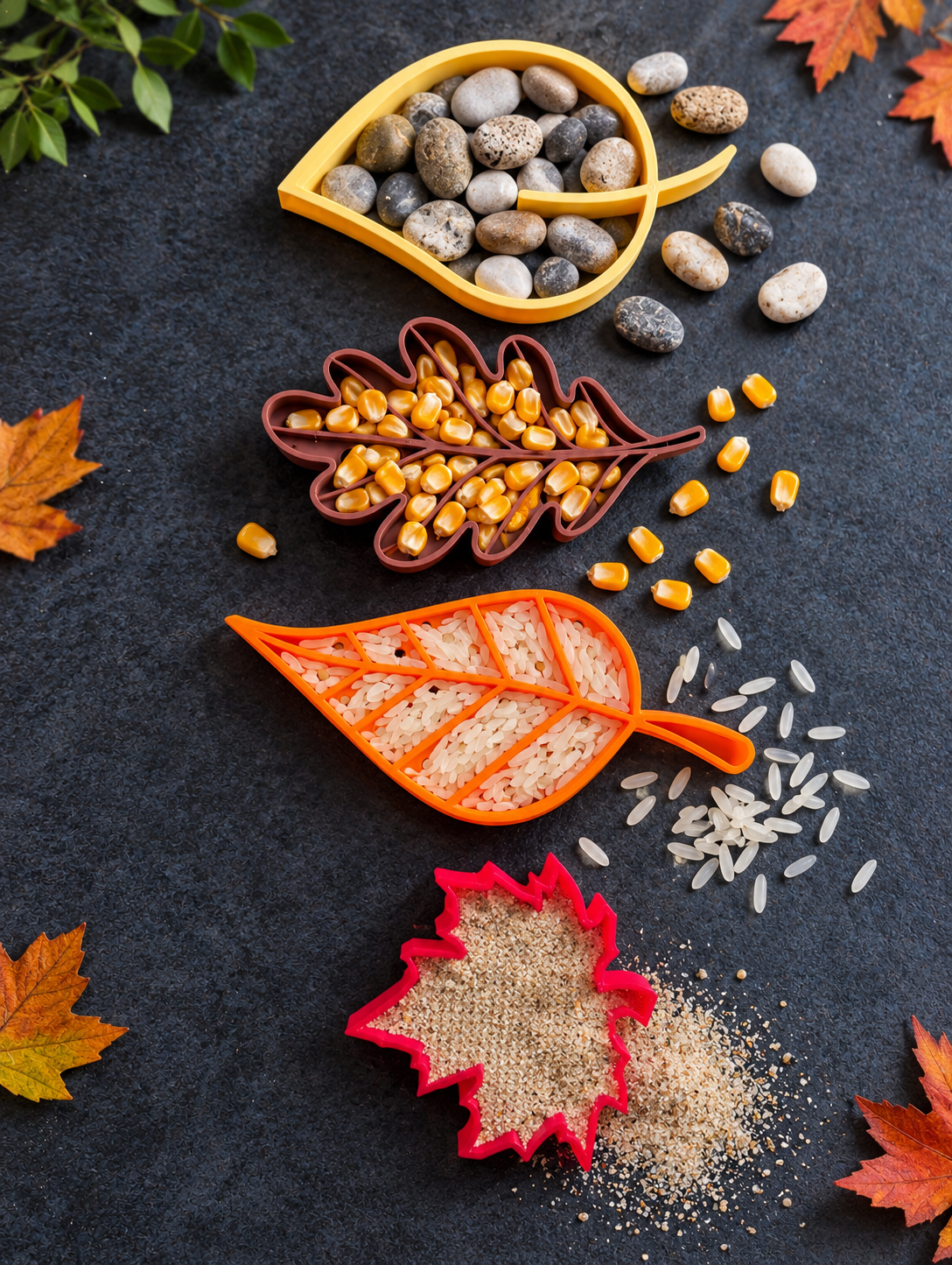 Zeefjes herfstbladeren - Afbeelding 2